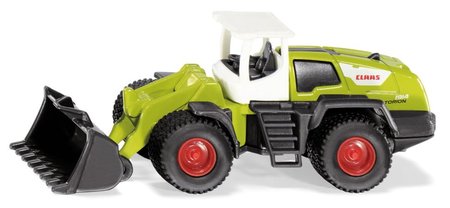 SIKU Blister - traktor Claas Torion s pednm ramenem