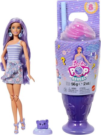 Mattel Barbie POP REVEAL Barbie odmny - fialov