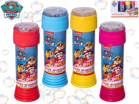 Paw Patrol bublifuk 11cm 59ml s labyrintem