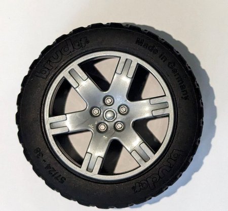BRUDER 42564 ND Rezervn kolo pro Land Rover Defender 2592, 2593