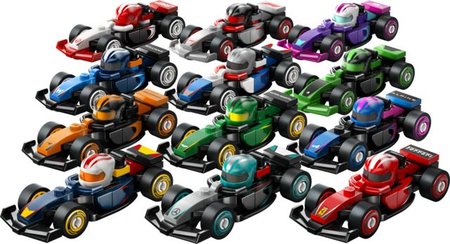 LEGO Minifigures 71049 Sbratelsk zvodn auta F1