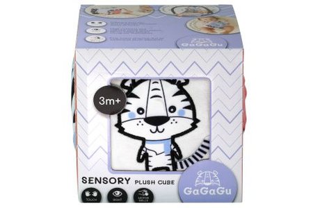 GaGaGu Smyslov kostka midi 10 cm Tygr a krva