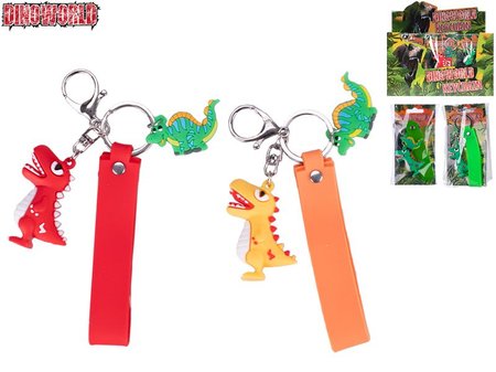 Dinoworld pvsek na kle dinosaurus 4barvy