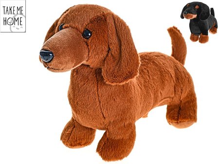 Take Me Home jezevk plyov 36cm stojc