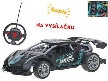R/C auto zvodn 21cm 1:18 27MHz pln funkce na baterie