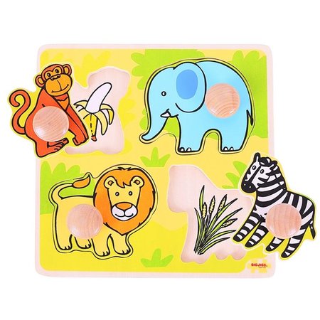 Bigjigs Toys moje prvn vkldac puzzle safari