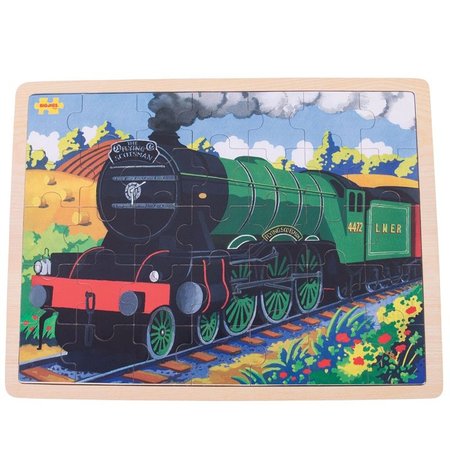 Bigjigs Toys Devn puzzle historick vlak Flying Scotsman 35 dlk