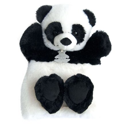 Doudou Histoire dOurs Plyov masek panda 25 cm