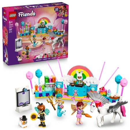 LEGO Friends 42661 Kostmov prty s jednorocem a vlou