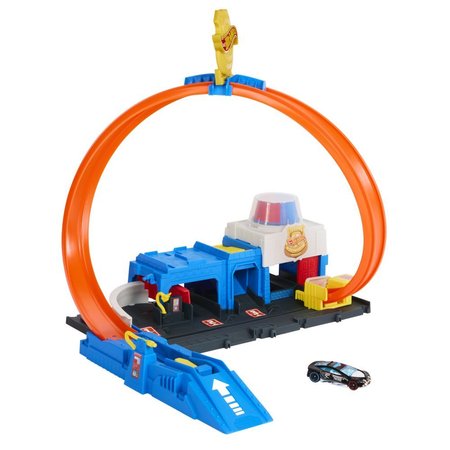 Hot Wheels City Super Policejn stanice JBM71