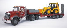 Bruder 2813 MACK Granit nvs s traktorem