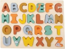 Small Foot Vkldac puzzle Safari abeceda