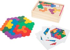 Small Foot Logick hra mozaika Hexagon