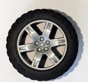 BRUDER 42564 ND Rezervn kolo pro Land Rover Defender 2592, 2593