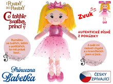 Panenka Princezna Babetka 35cm mkk tlo na baterie esky zpvajc
