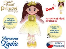 Panenka Princezna Lenka 35cm mkk tlo na baterie esky zpvajc