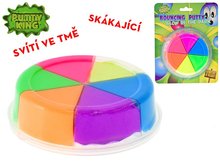 Professor Slime skkajc hmota barevn svtc ve tm