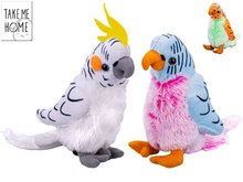 Take Me Home papouek plyov 20cm 3 druhy