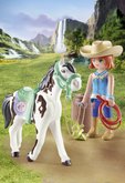 Playmobil 71358 Ellie &amp; Sawdust s westernovm cvienm