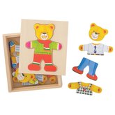 Bigjigs Toys Oblkac puzzle Pan medvd