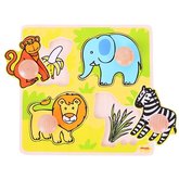 Bigjigs Toys moje prvn vkldac puzzle safari