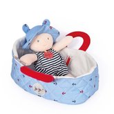 Doudou Jolijou Panenka v modr penec tace 20 cm