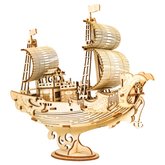 RoboTime devn 3D puzzle Japonsk plachetnice