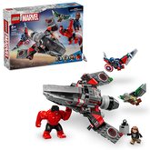 LEGO Marvel 76292 Souboj: Kapitn Amerika vs. Red Hulk