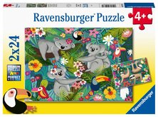 Ravensburger Koaly a lenochodi 2x24 dlk