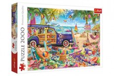 Trefl Puzzle Tropick dovolen 96,1x68,2cm 2000 dlk v krabici 40x27x6cm